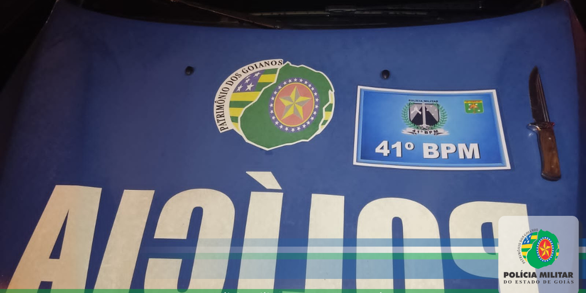 41° BPM prende homem por tentativa de homicídio