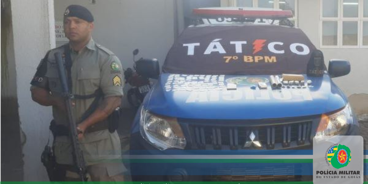 7º BPM no combate ao tráfico de drogas e receptação