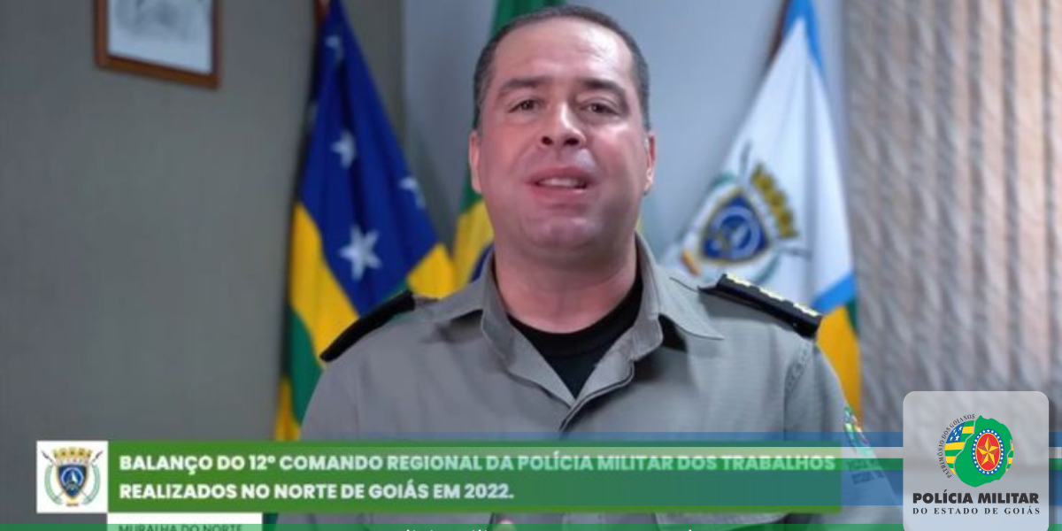 Balanço das atividades operacionais do 12º CRPM
