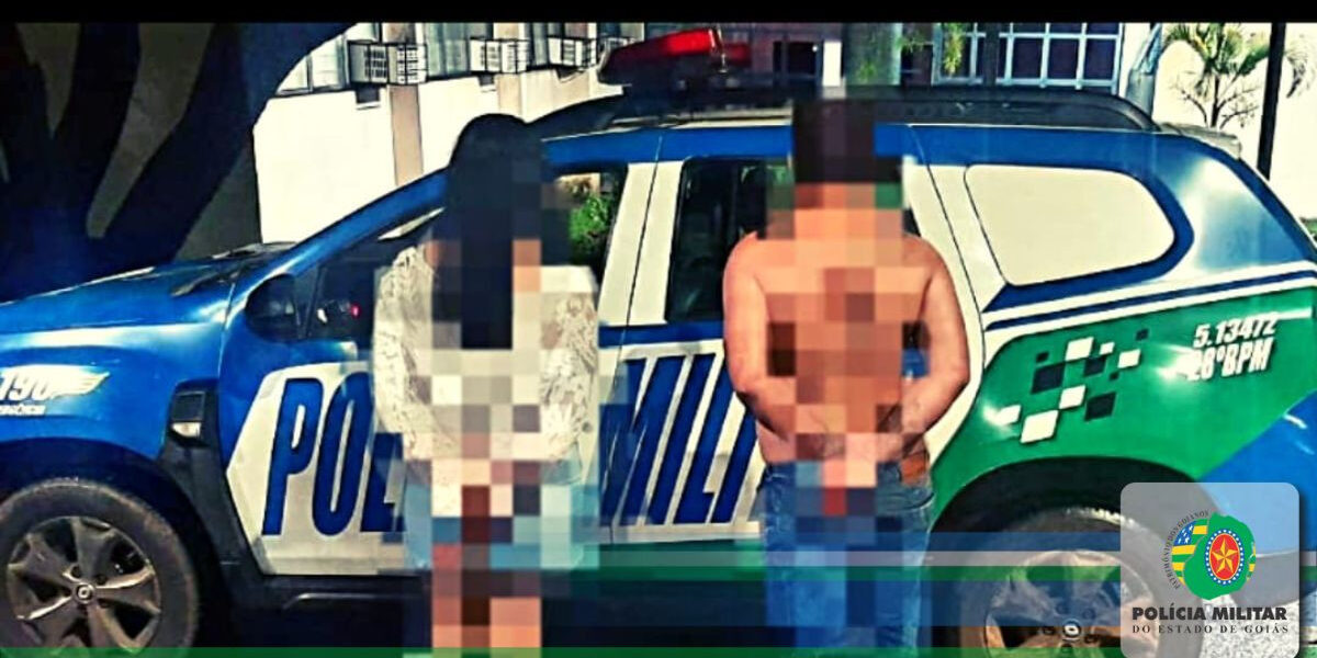 Casal suspeito de roubo a UBER, é preso por policiais do 28° BPM