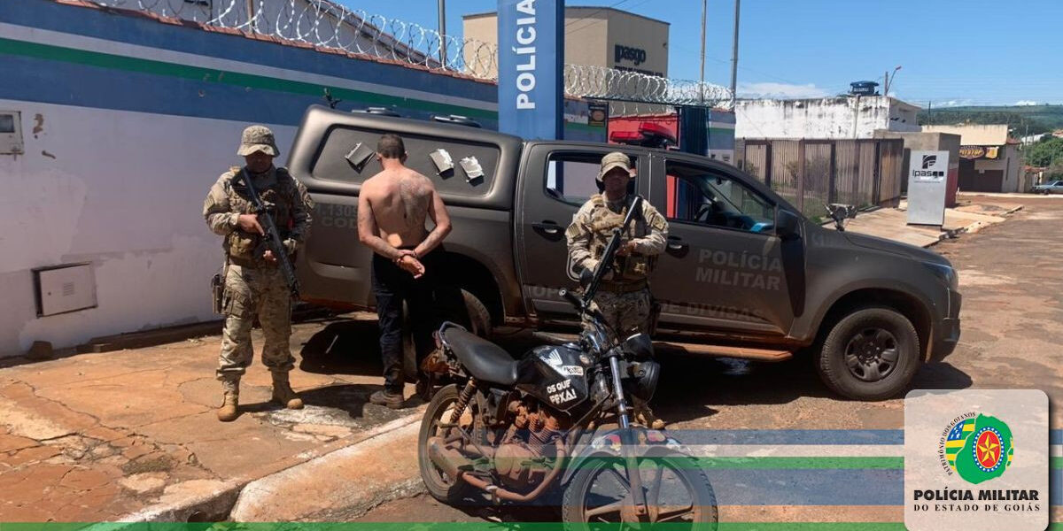 COD prende traficante com drogas e veículo adulterado