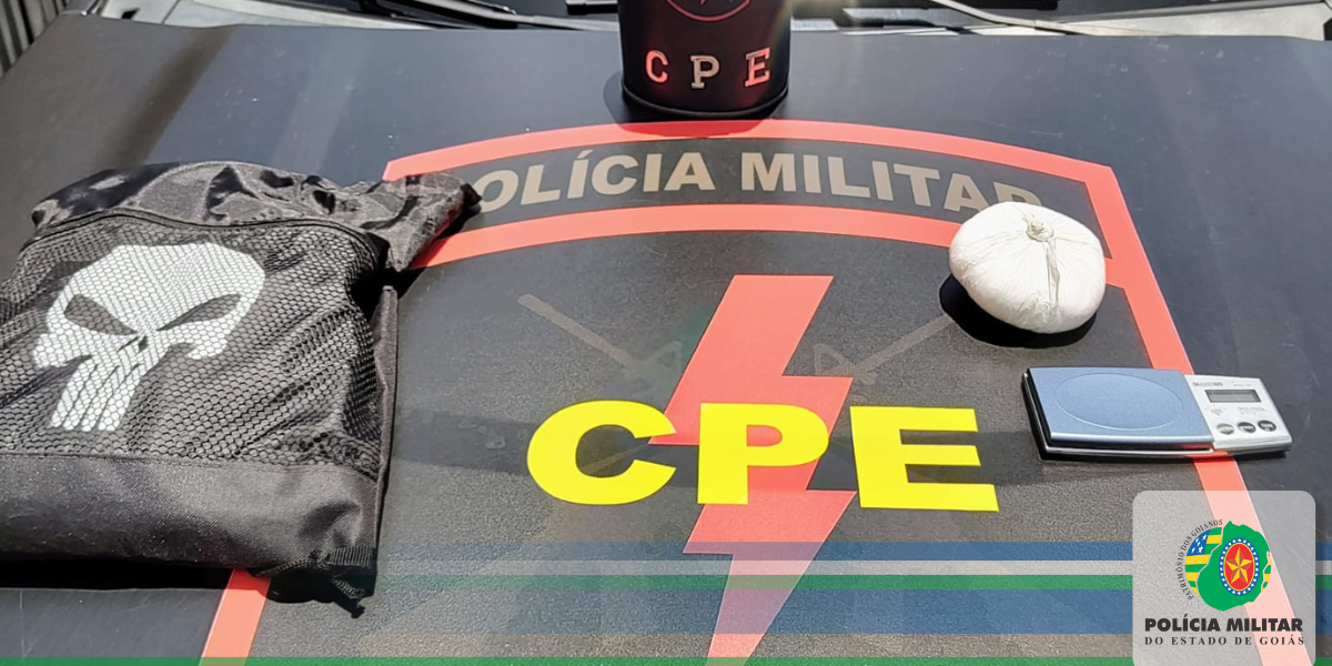 CPE e CPR2 no combate ao tráfico de drogas em Aparecida de Goiânia