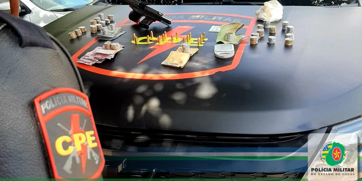 CPE prende traficante de drogas em Aparecida de Goiânia