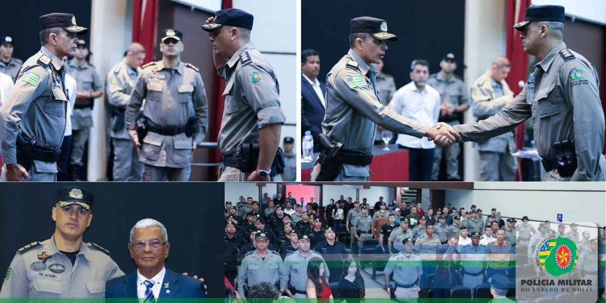 #PMGO realiza solenidade de passagem dos Comandos do 3° CRPM e da CPE de Anápolis