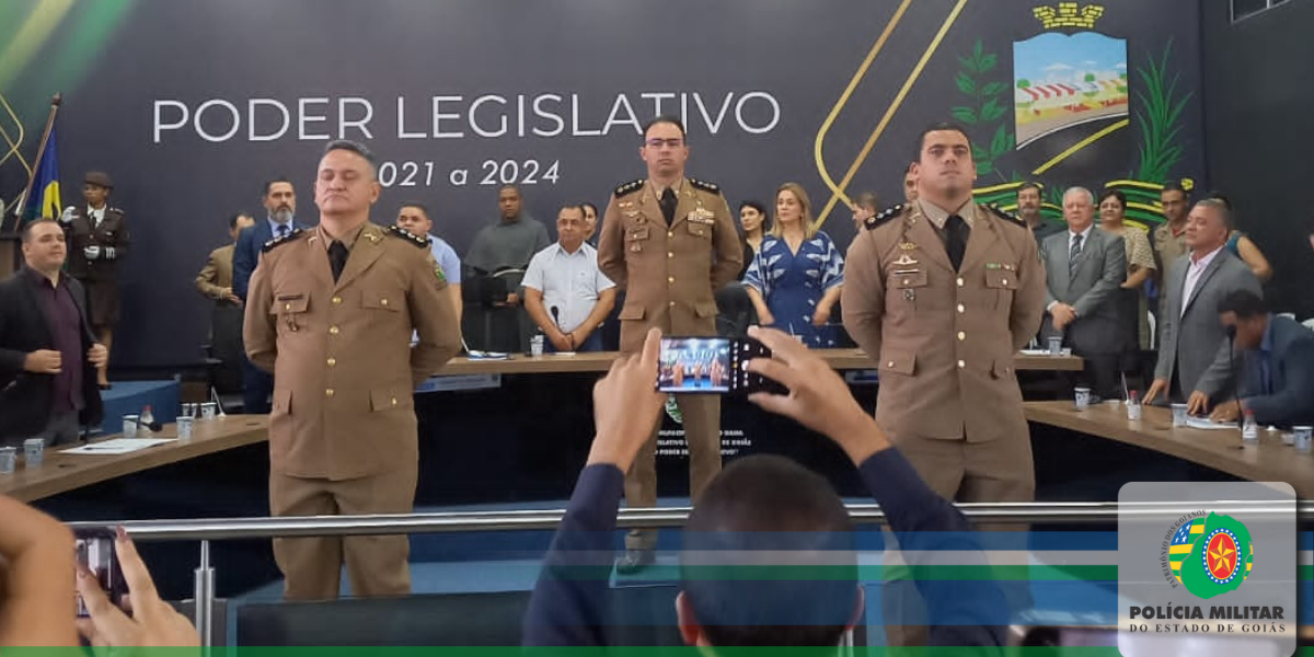 Passagem de comando do Batalhão da PM em Novo Gama-GO
