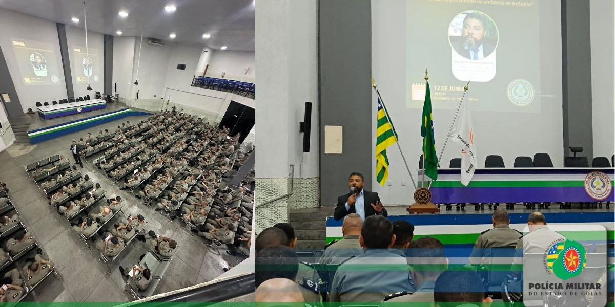 Academia de Polícia Militar de Goiás aborda combate ao preconceito em palestra marcante
