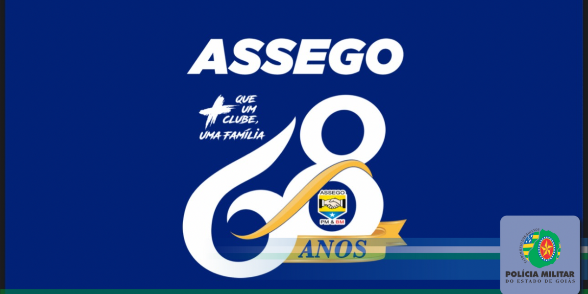 ASSEGO comemorará seu aniversário de 68 anos com shows gospel e sertanejo