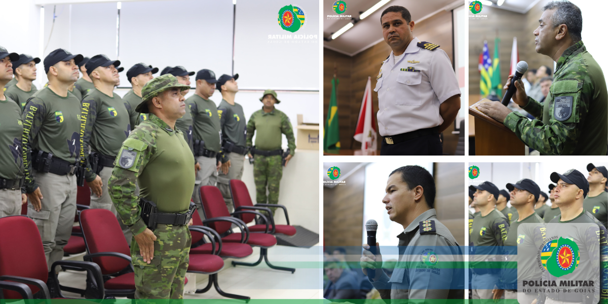 PMGO realiza aula inaugural do 6º Curso de Policiamento Ambiental