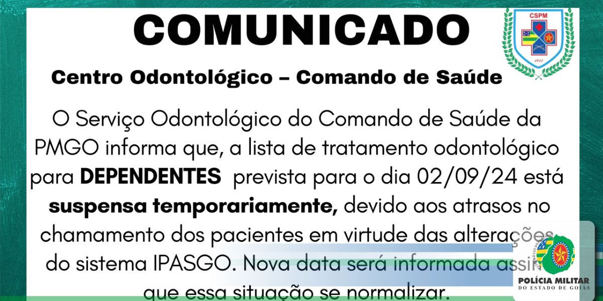 Comunicado!