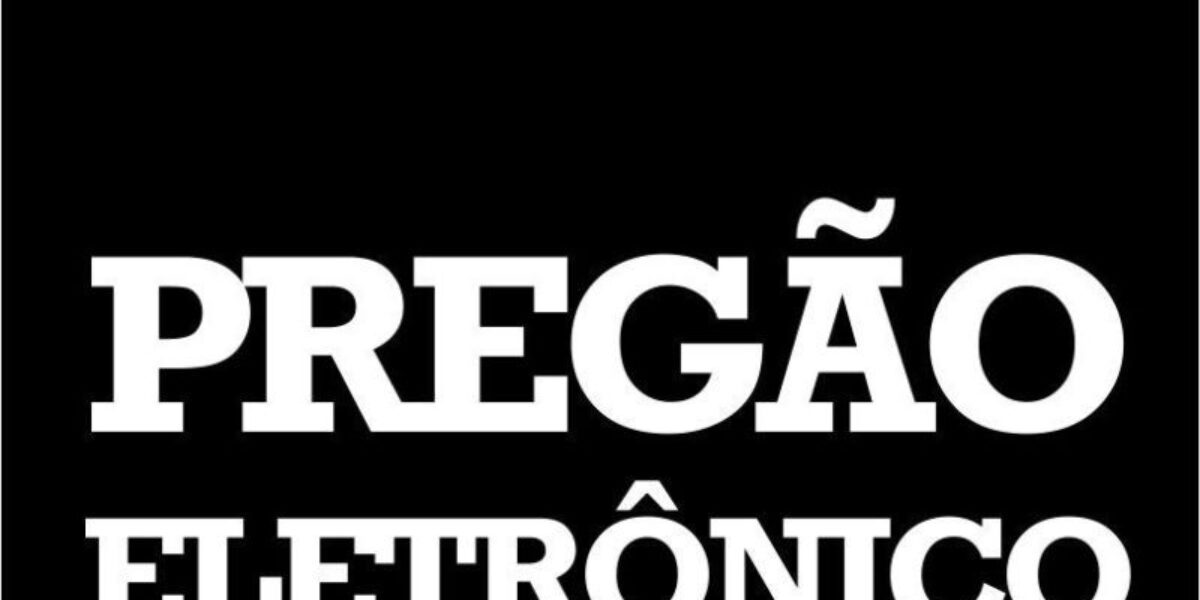 AVISO DE LICITAÇÃO DO PREGÃO ELETRÔNICO Nº 33/2024/PMGO