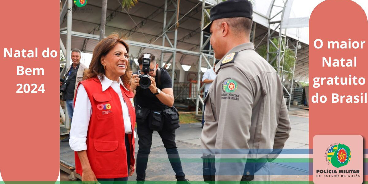 PMGO participa de lançamento do maior Natal gratuito do Brasil