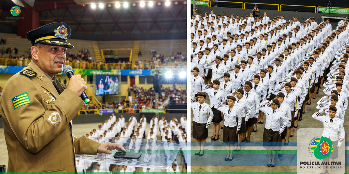 Formatura CEPMGs de Goiânia – Hugo de Carvalho Ramos, Major Oscar Alvelos, Setor Palmito e Nali Deusdará