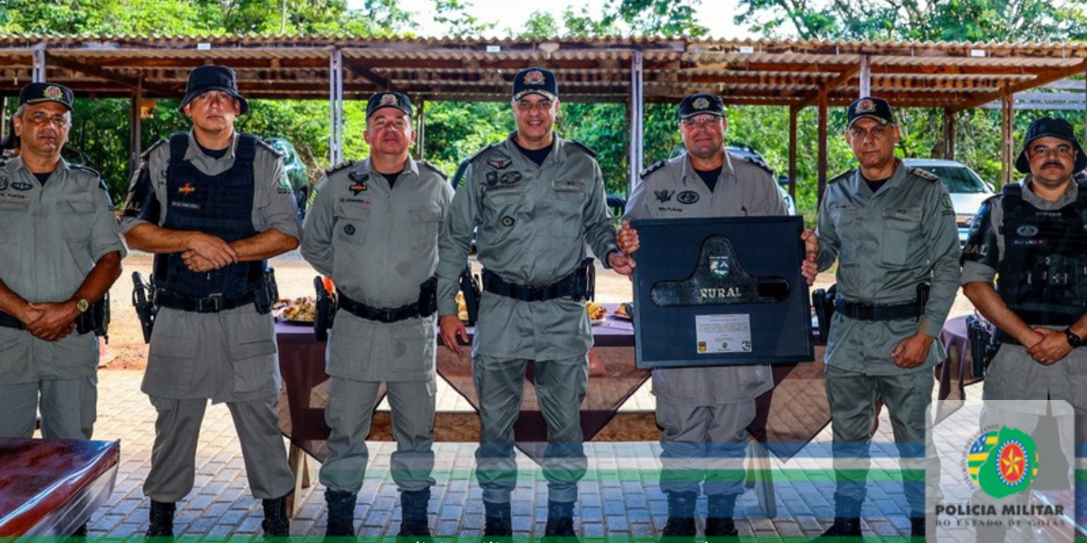 Comando-Geral da PMGO realiza visita ao Batalhão Rural e reconhece excelência na “Operação Guardião do Campo”