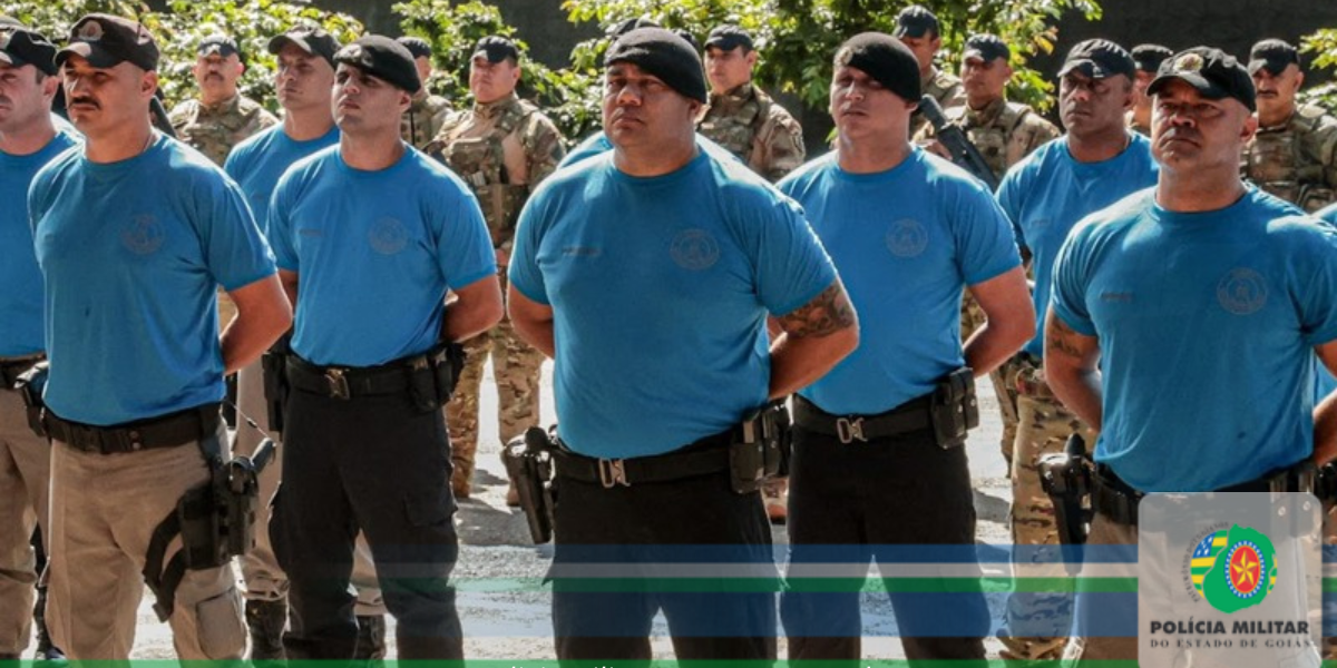 Formatura do 3º Curso de Negociador Policial do BOPE/PMGO