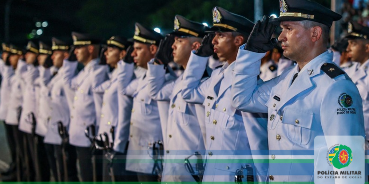Polícia Militar de Goiás realiza formatura militar da 47ª turma do Curso de Formação de Oficiais