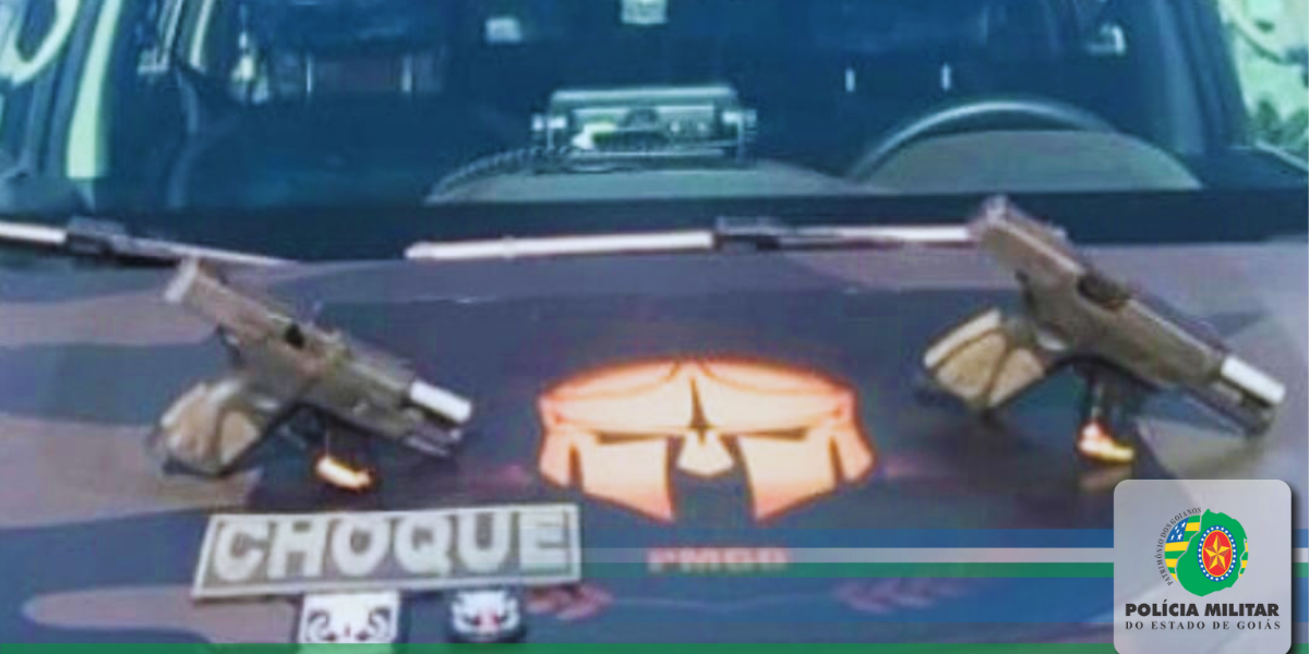 2° BPMCHOQUE prende indivíduo por porte ilegal de arma de fogo de uso restrito