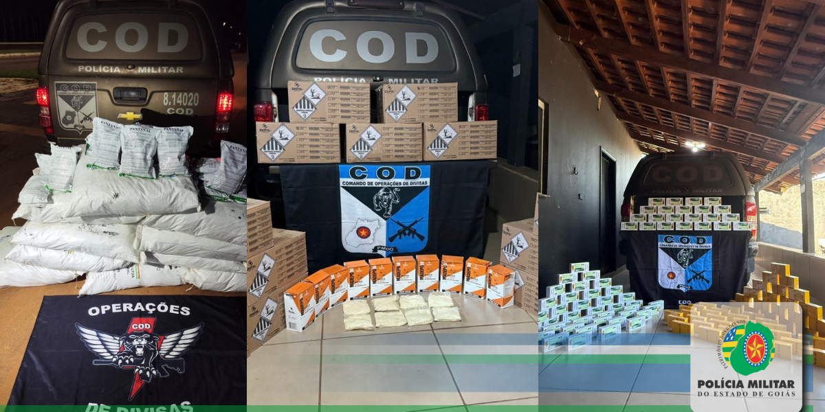 COD NO COMBATE AO CRIME EM GOIÁS