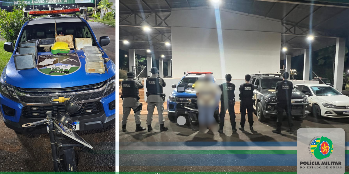 PMGO e PCGO realizam Operação contra furto de equipamentos agrícolas em Palmeiras de Goiás