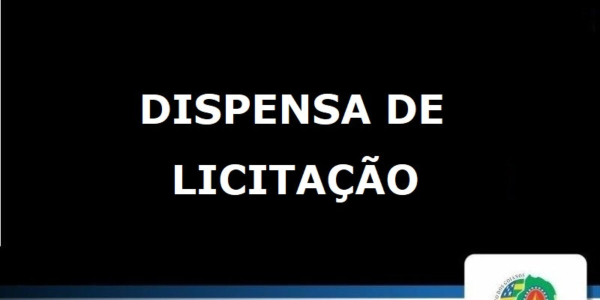 DISPENSA Nº 01/2024-PMO