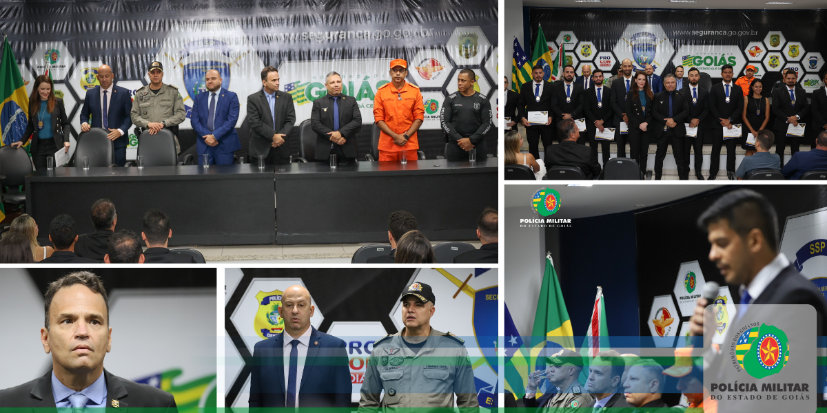 PMGO participa da Formatura do Curso de Formação Policial de Peritos Criminais