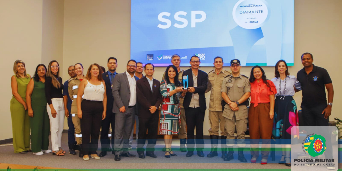 PMGO participa da solenidade de premiação das Ouvidorias Públicas do Estado