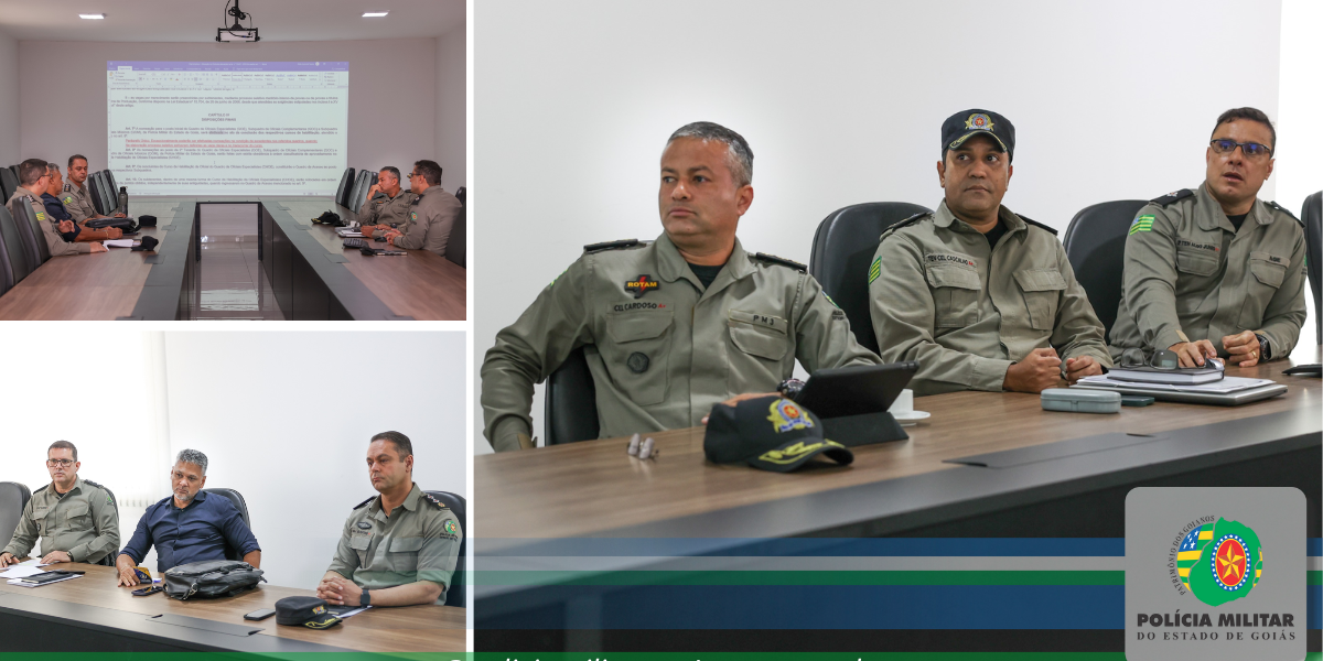 Reunião da Comissão de Adequação à Lei Orgânica das Polícias e Bombeiros Militares (LOB) discute aperfeiçoamentos legislativos