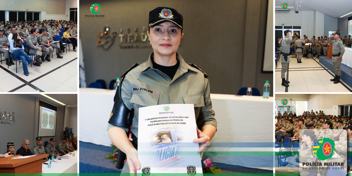 1° ENCONTRO DO BATALHÃO E PATRULHAS MARIA DA PENHA DA PMGO