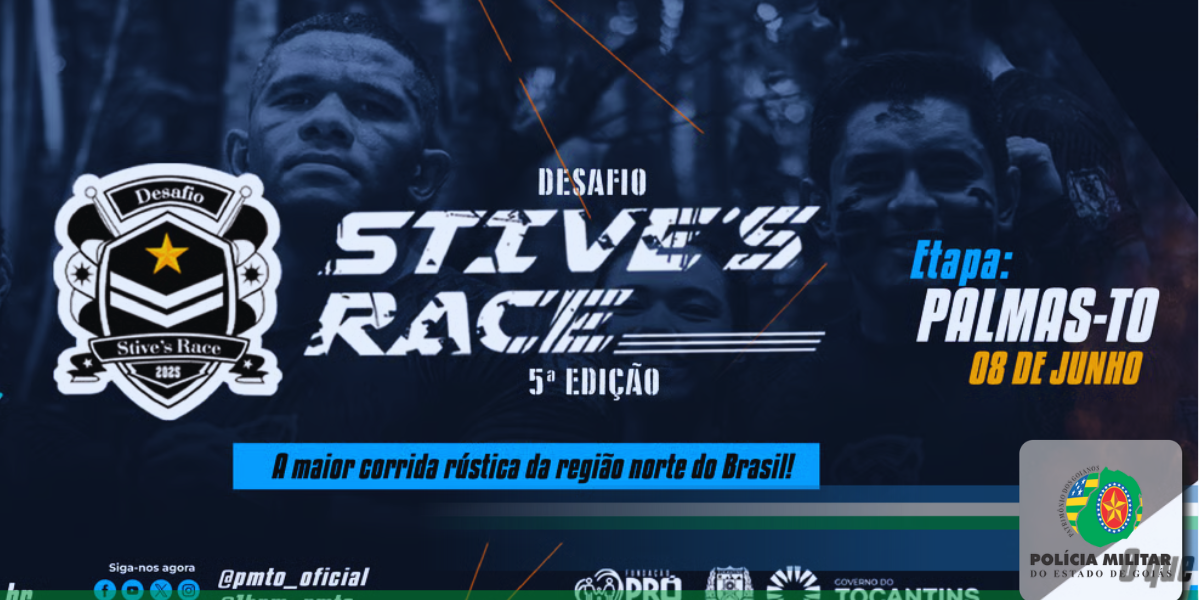 5ª EDIÇÃO DESAFIO STIVE’S RACE: ETAPA PALMAS