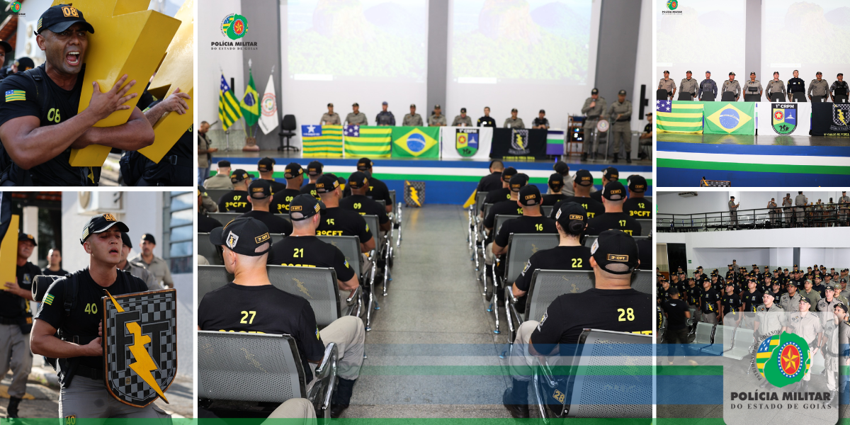AULA INAUGURAL DO 3° CURSO DE FORÇA TÁTICA DA PMGO