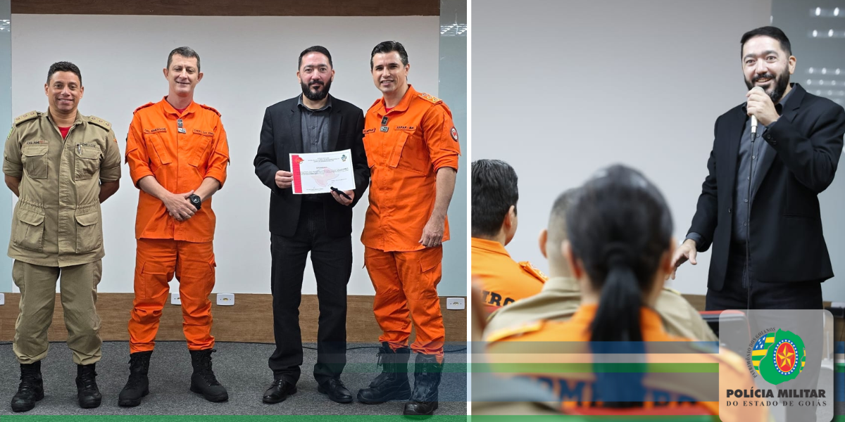 GABINETE MILITAR DO TJGO PROMOVE PALESTRA AO CBMGO SOBRE INTELIGÊNCIA ARTIFICIAL