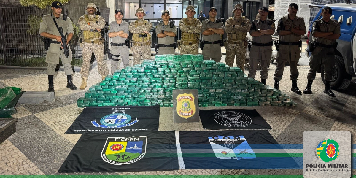 OPERAÇÃO INTEGRADA RESULTA NA APREENSÃO DE MEIA TONELADA DE COCAÍNA