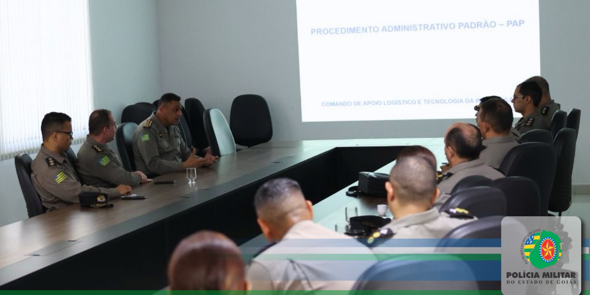 PMGO AVANÇA NA PADRONIZAÇÃO ADMINISTRATIVA COM HOMOLOGAÇÃO DE PAPs do CALTI