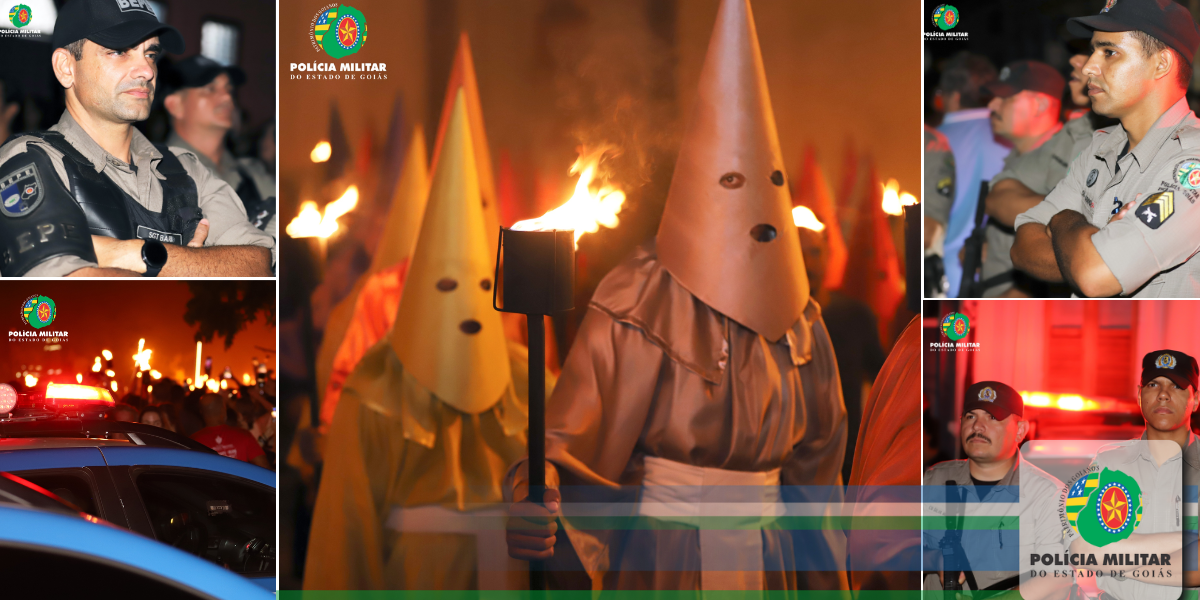 PMGO NA PROCISSÃO DO FOGARÉU: TRADIÇÃO COM SEGURANÇA