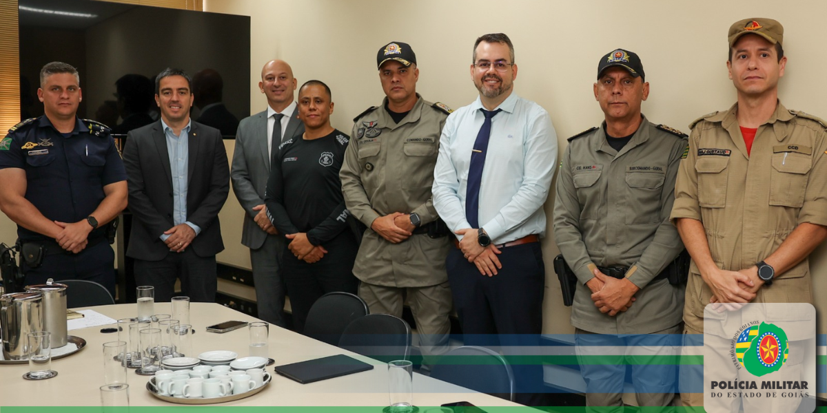 REUNIÃO INSTITUCIONAL REFORÇA PARCERIA ENTRE PMGO E MPGO