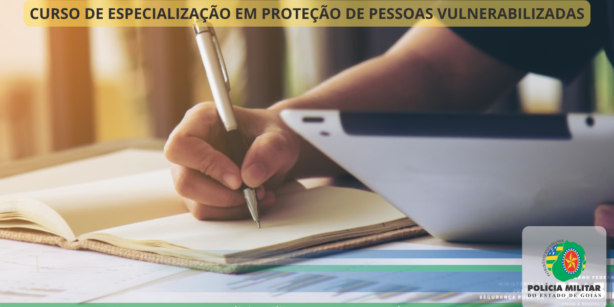 INSCRIÇÃO PARA VAGAS REMANESCENTES DE INGRESSO NO CURSO DE ESPECIALIZAÇÃO EM PROTEÇÃO DE PESSOAS VULNERABILIZADAS