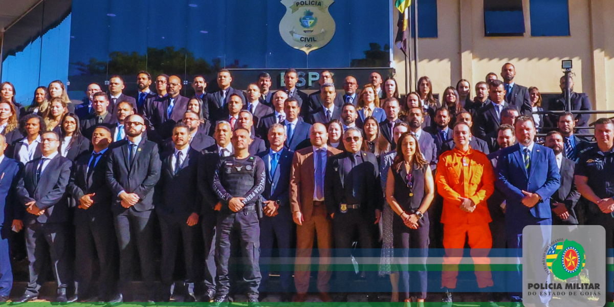 PMGO PARTICIPA DA SOLENIDADE DE AULA INAUGURAL DO 11º CURSO DE INTELIGÊNCIA DE SEGURANÇA PÚBLICA DA SSP-GO – 11º CISP