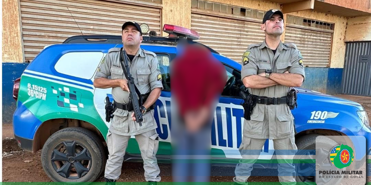 36ª CIPM PRENDE AUTOR DE FURTO QUALIFICADO