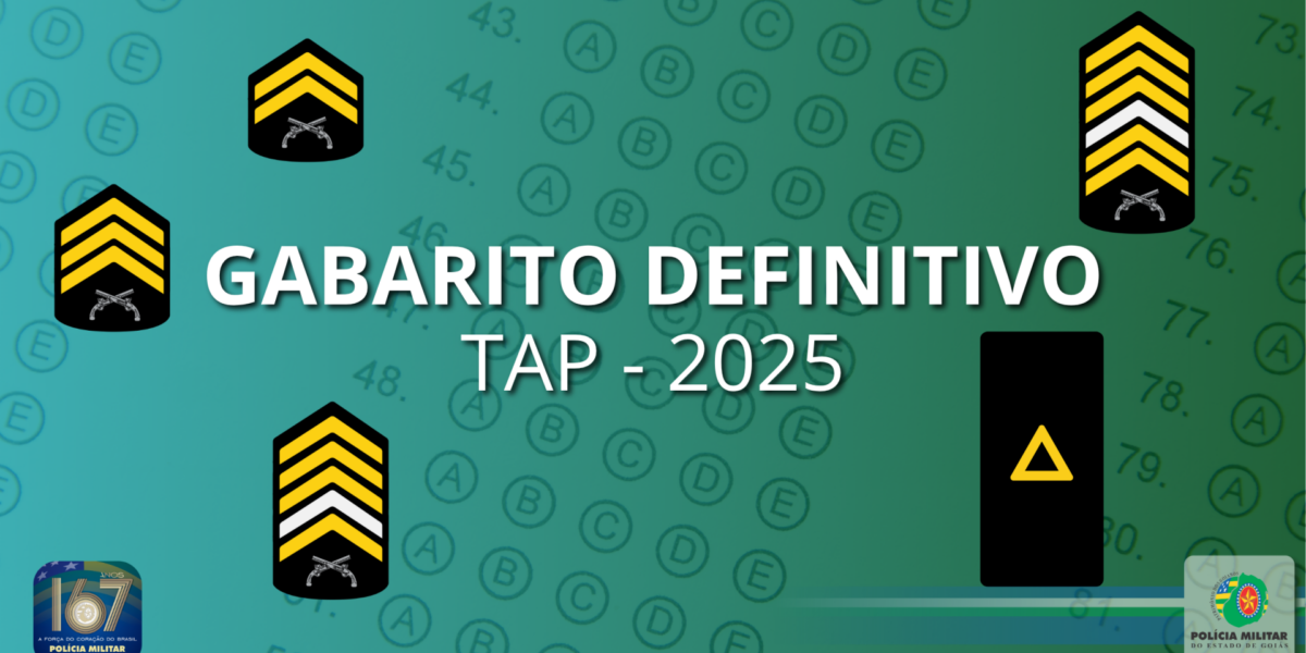 GABARITO DEFINITIVO RETIFICADO – TAP/2025