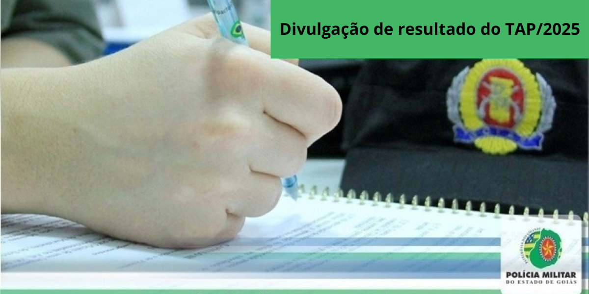DIVULGAÇÃO DE RESULTADO DO TAP/2025