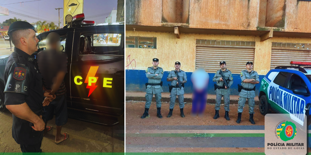 EM MENOS DE 12 HORAS, 04 FORAGIDOS FORAM RECAPTURADOS EM PADRE BERNARDO