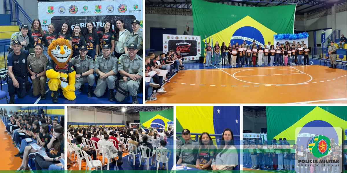 FORMATURA DO PROERD EM LUZIÂNIA CAPACITA CRIANÇAS CONTRA AS DROGAS E A VIOLÊNCIA