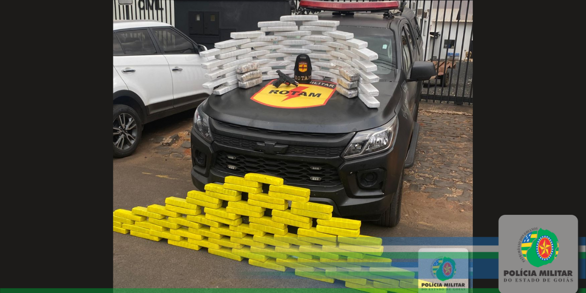 ROTAM APREENDE GRANDE QUANTIDADE DE DROGAS