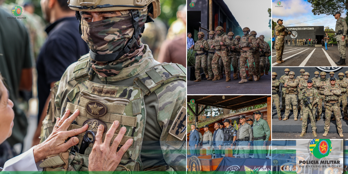 SOLENIDADE DE FORMATURA DO 2º CURSO TÉCNICO-EXPLOSIVISTA – CETEP, E DO 1° CURSO DE ENTRADAS TÁTICAS COM EXPLOSIVO – CETEX da PMGO