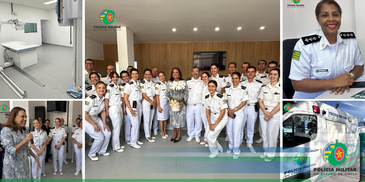 VISITA DA PRIMEIRA-DAMA ÀS NOVAS INSTALAÇÕES DO HPM