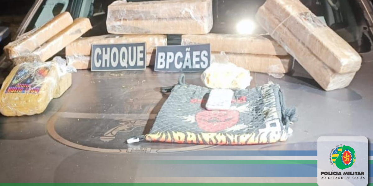 BATALHÃO DE CHOQUE E BPCÃES PRENDEM TRAFICANTES COM DROGAS