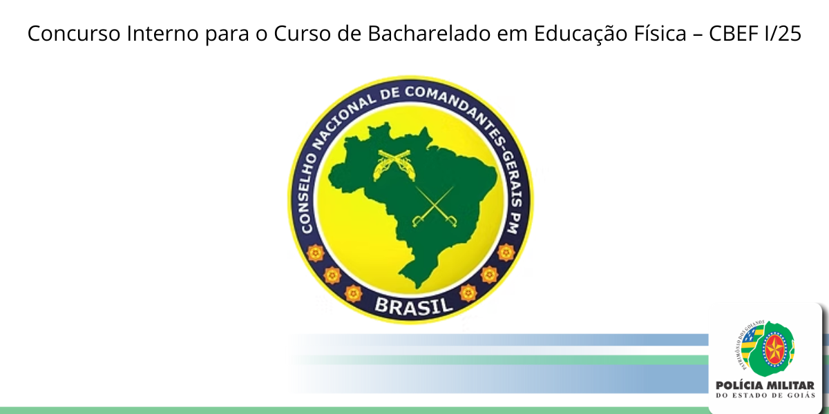 CONCURSO INTERNO PARA O CURSO DE BACHARELADO EM EDUCAÇÃO FÍSICA – CBEF I/25
