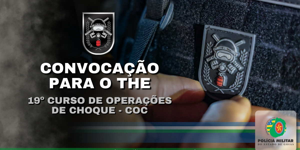 19º COC – CONVOCAÇÃO O THE
