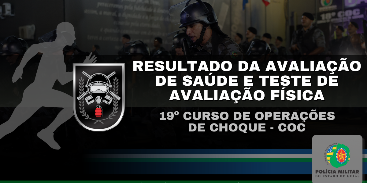 RESULTADO CSIPM/TAF – 19º COC