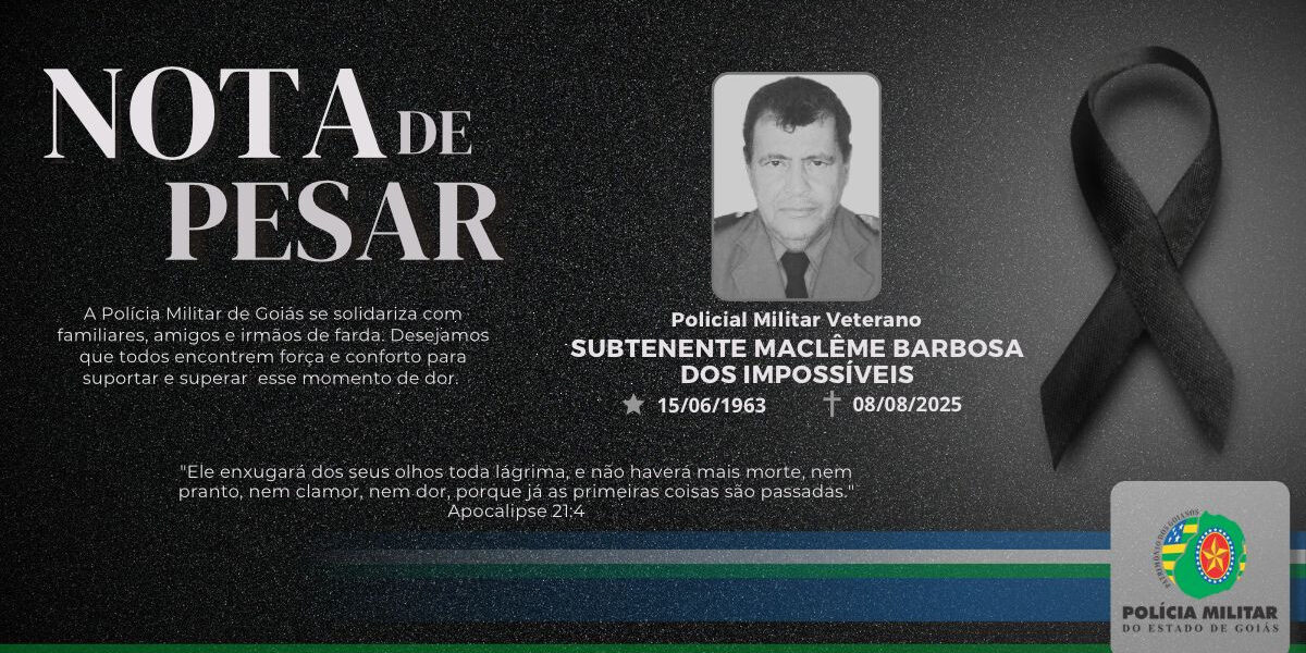 🕊️ NOTA DE FALECIMENTO