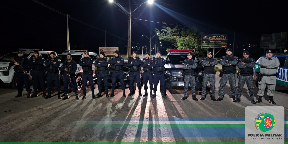 CPE ️LUZIÂNIA PRENDE AUTORES DE HOMICÍDIO E APREENDE ARMA DE FOGO USADA NO CRIME